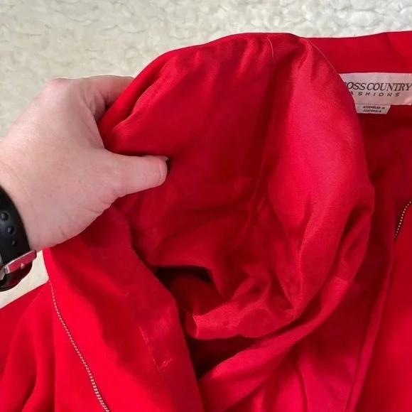 Cross Country Fashions red blazer - size 16 - Picture 10 of 16